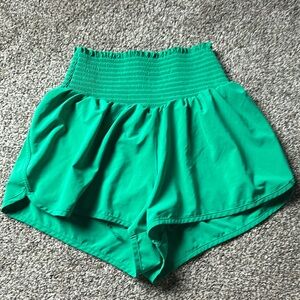 Aerie green shorts